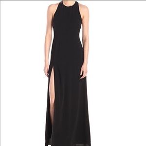 Jill Stuart Black Gown with Train! Worn Just Once!